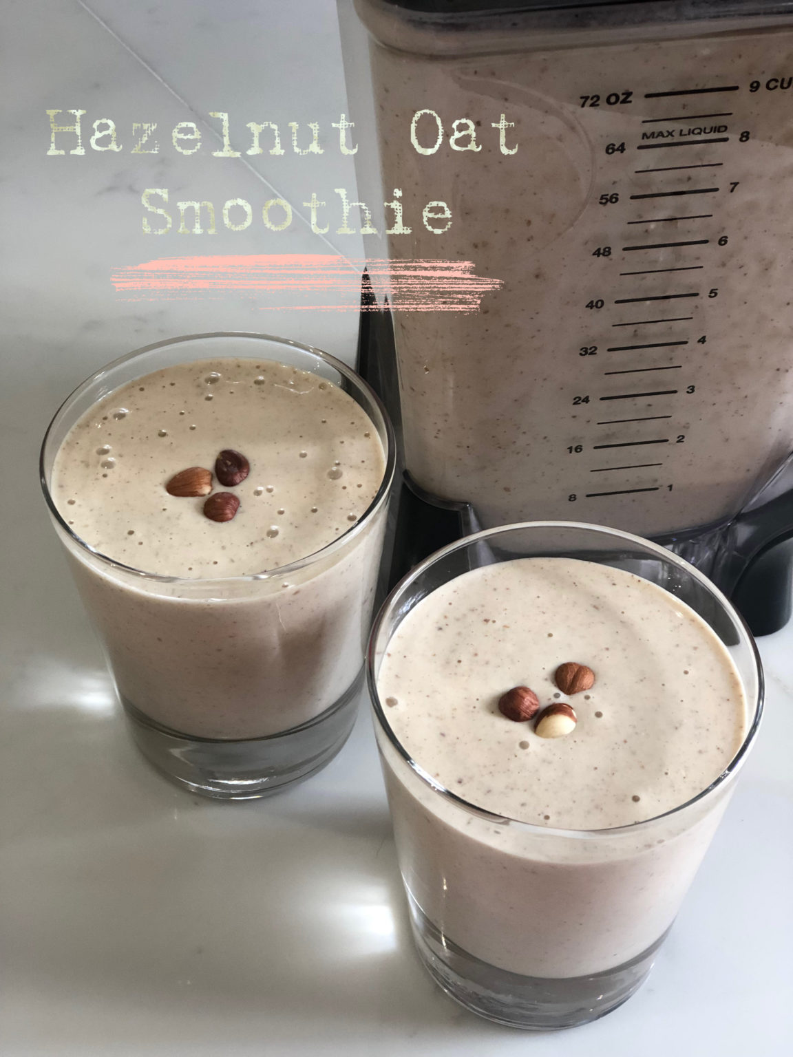Hazelnut Oat Smoothie Lena Livinsky