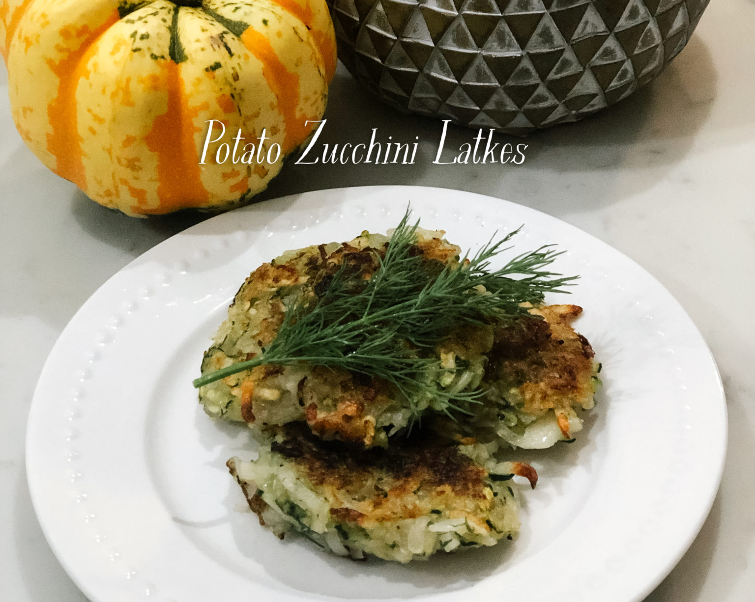 Potato Zucchini Latkes (Placki) Lena Livinsky